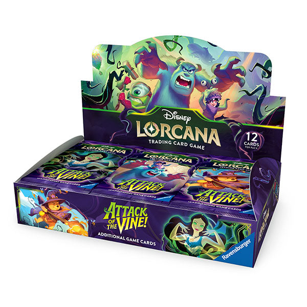 Disney Lorcana TCG - Set 13 Attack of the Vine - Booster Pack (24 Count)