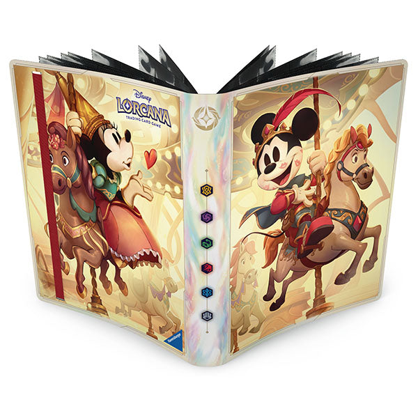 lorcana card portfolio Disney Lorcana Stitch 4-Pocket Folder Portfolio - Character Card Collection