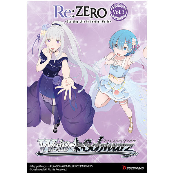 Weiss Schwarz - Re:ZERO - Starting Life in Another World Vol.3 (12 Count)