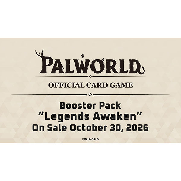 Palworld OFFICIAL CARD GAME - Legends Awaken Booster (12 Count)