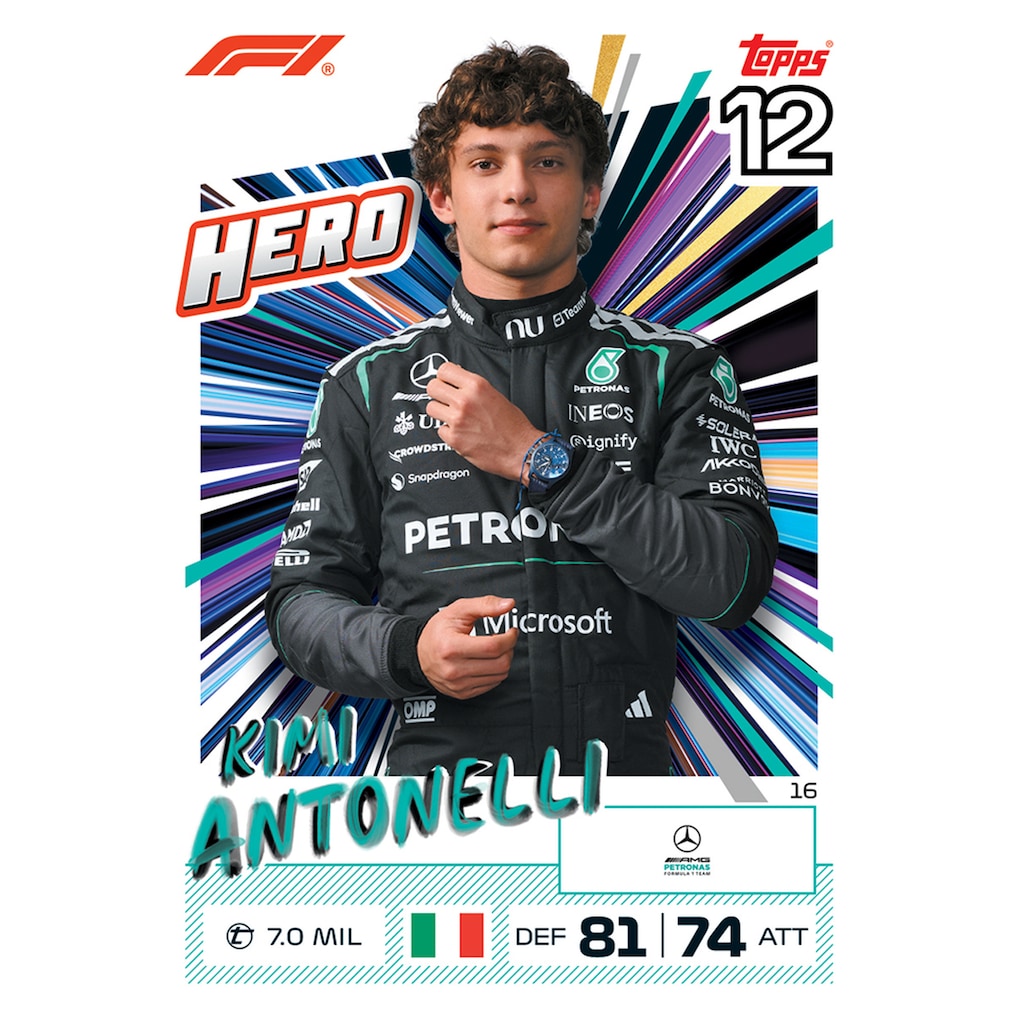 Turbo Attax Formula 1 2026 - Super Tin