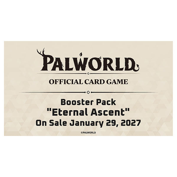 Palworld OFFICIAL CARD GAME - Eternal Ascent Booster (12 Count)