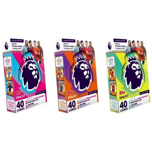 Premier League 2027 Trading Card Game Mega Tin