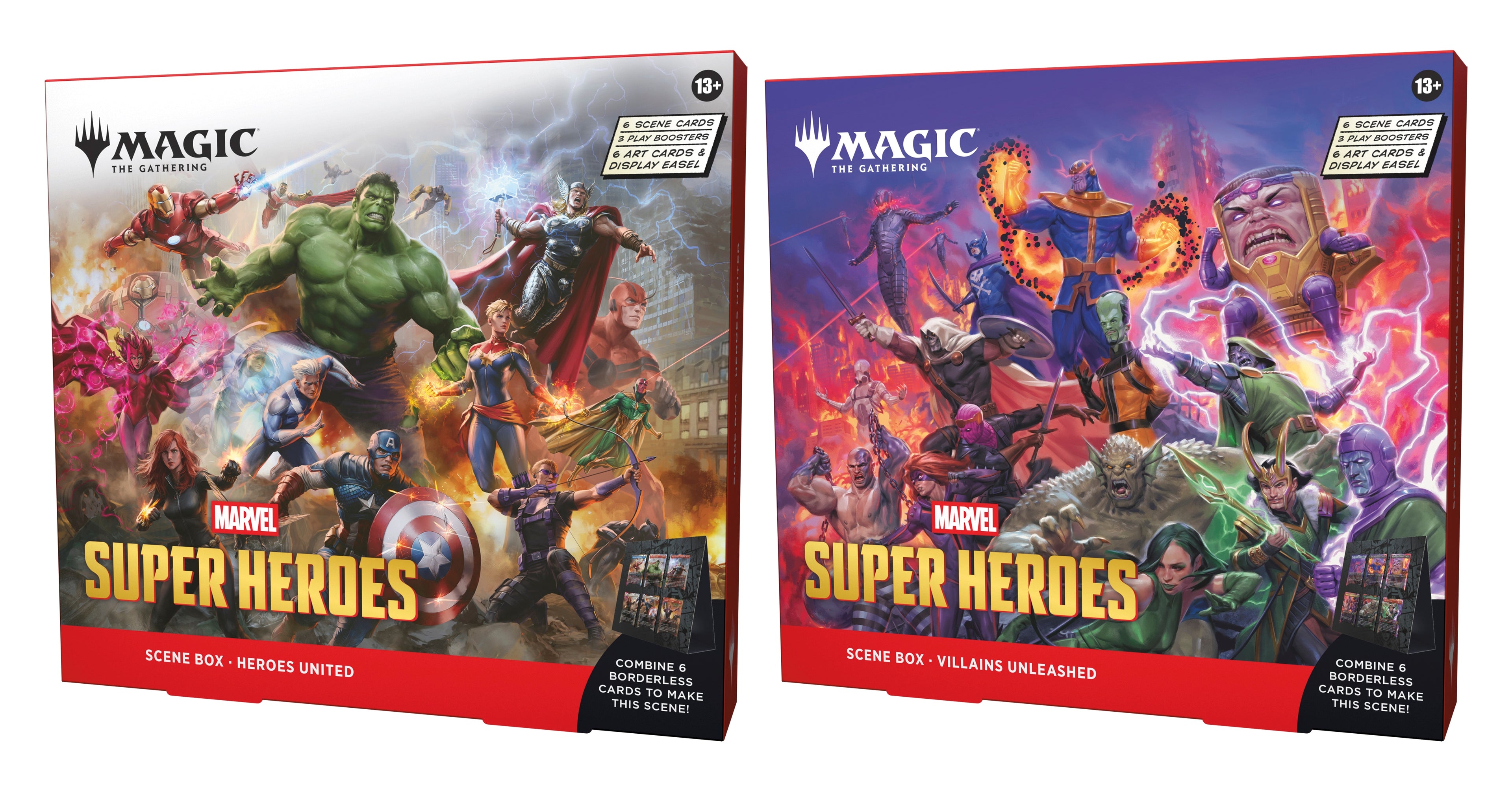 Magic The Gathering: Marvel Super Heroes Scene Box - Heroes United (RELEASE DATE 25/06/26)