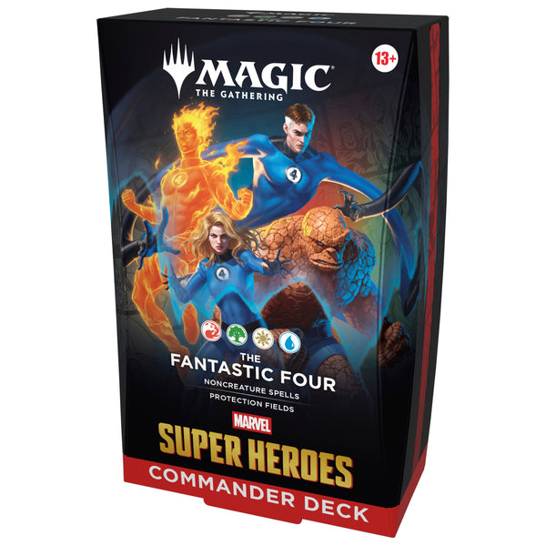 Magic The Gathering: Marvel Super Heroes Commander Deck - The Fantastic Four (RELEASE DATE 25/06/26)