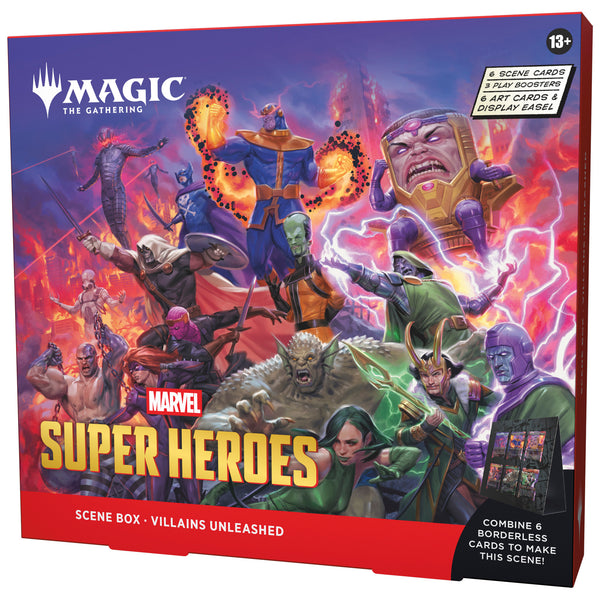Magic The Gathering: Marvel Super Heroes Scene Boxe - Villains Unleashed (RELEASE DATE 25/06/26)