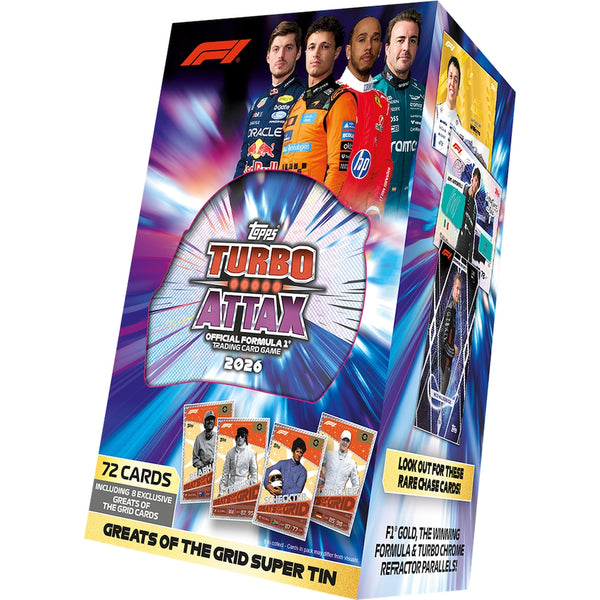 Turbo Attax Formula 1 2026 - Super Tin