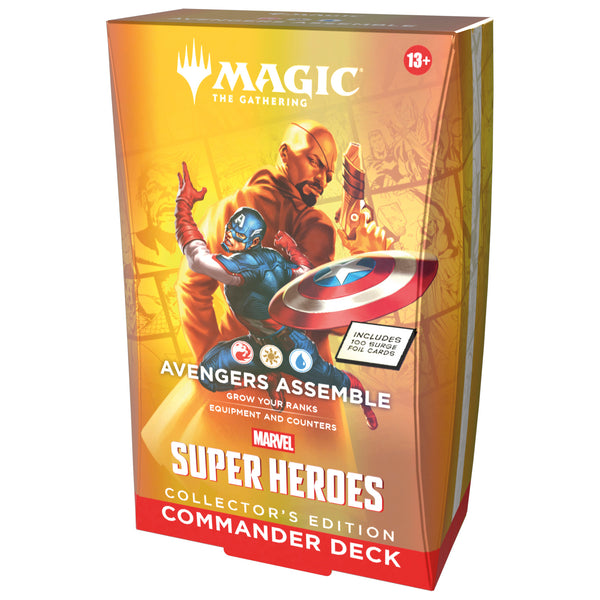 Magic The Gathering: Marvel Super Heroes Collector's Edition Commander Deck - Avengers Assemble (RELEASE DATE 25/06/26)