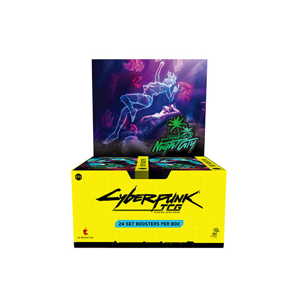 Cyberpunk TCG - Welcome to Night City Retail Booster Display