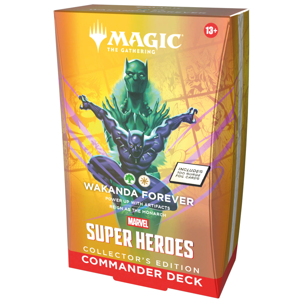 Magic The Gathering: Marvel Super Heroes Collector's Edition Commander Deck - Wakanda Forever (RELEASE DATE 25/06/26)