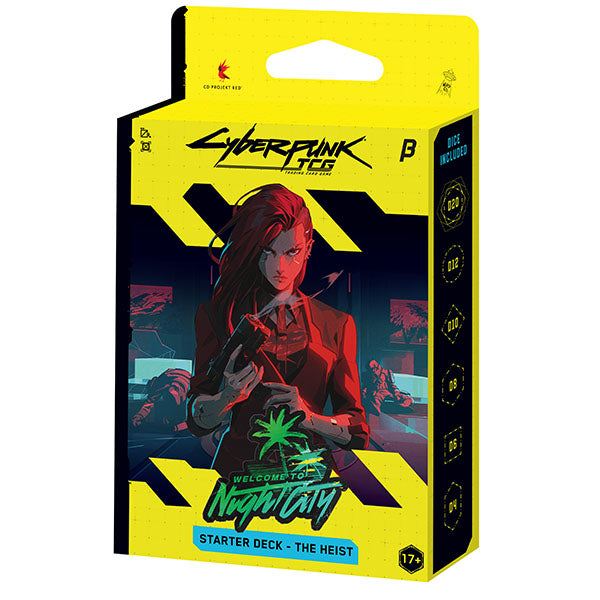 Cyberpunk TCG - Welcome to Night City Starter Deck Display – The Heist