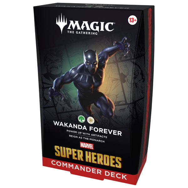 Magic The Gathering: Marvel Super Heroes Commander Deck - Wakanda Forever