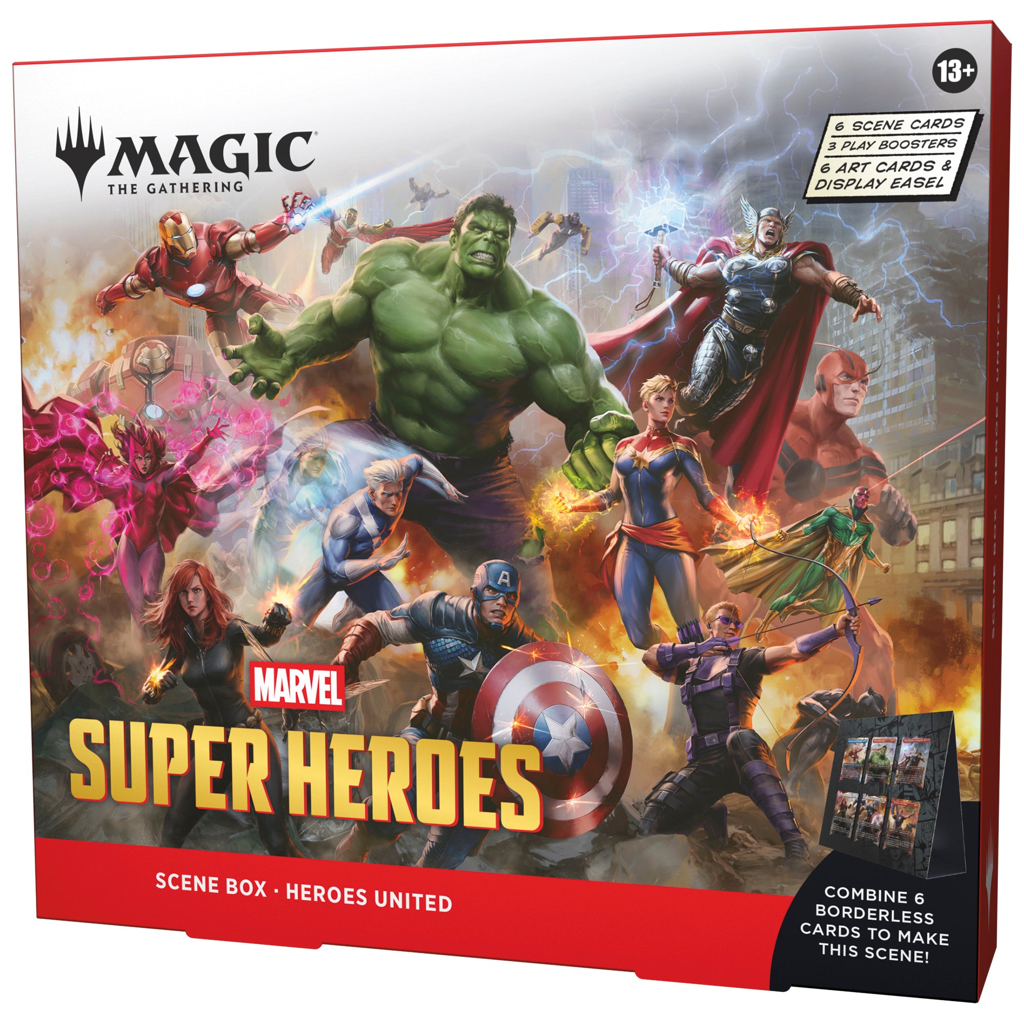 Magic The Gathering: Marvel Super Heroes Scene Box - Heroes United (RELEASE DATE 25/06/26)