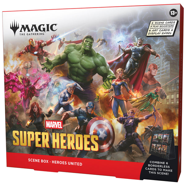 Magic The Gathering: Marvel Super Heroes Scene Box - Heroes United (RELEASE DATE 25/06/26)