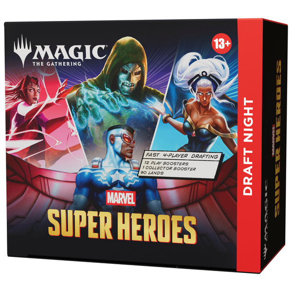 Magic The Gathering: Marvel Super Heroes Draft Night (RELEASE DATE 25/06/26)