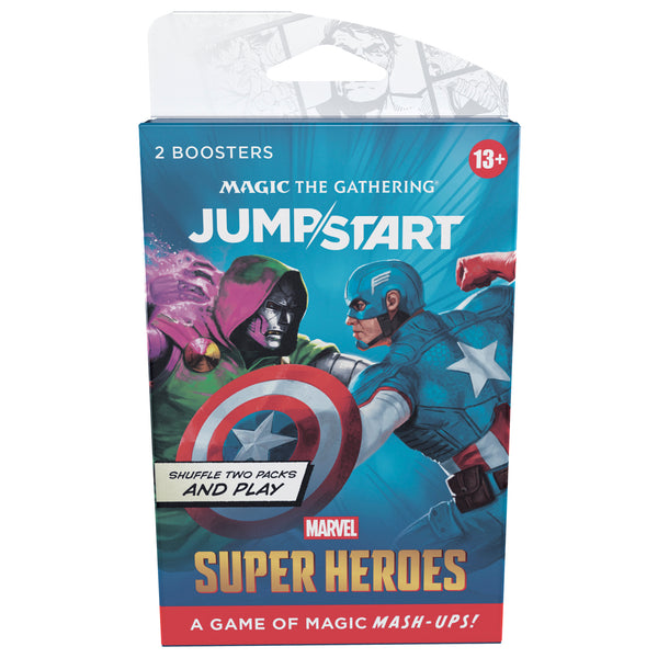 Magic The Gathering: Marvel Super Heroes Jumpstart 2-Booster Pack (Carboard Blister) (RELEASE DATE 25/06/26)