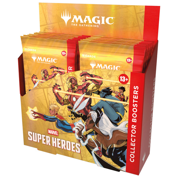 Magic The Gathering: Marvel Super Heroes Collector Boosters Box (12 Boosters) (RELEASE DATE 25/06/26)