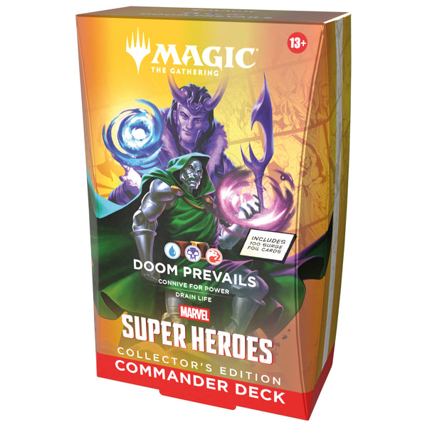 Magic The Gathering: Marvel Super Heroes Collector's Edition Commander Deck - Doom Prevails (RELEASE DATE 25/06/26)