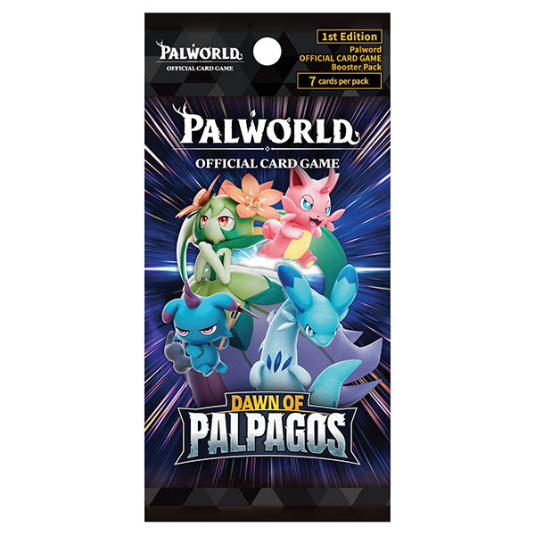 Palworld OFFICIAL CARD GAME - Dawn of Palpagos Booster Pack (12 Count)