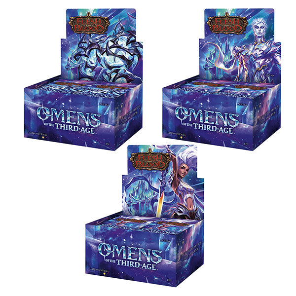 Flesh and Blood TCG - Omens of the Third Age Booster Display (24 Count)