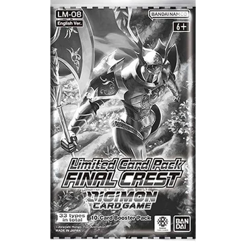 Digimon Card Game - Limited Card Pack Final Crest LM-08 Booster Box