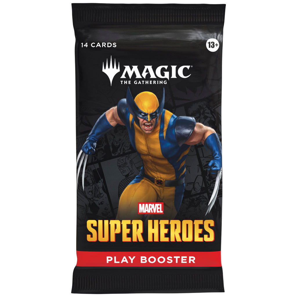 Magic The Gathering: Marvel Super Heroes Play Boosters Box (30 Boosters) (RELEASE DATE 25/06/26)