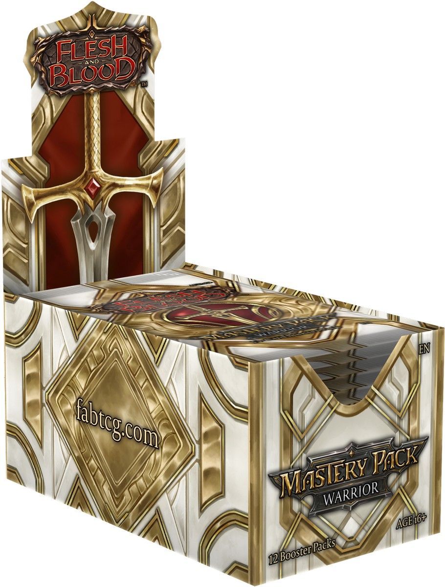 Flesh And Blood TCG: Mastery Pack Warrior Booster Box
